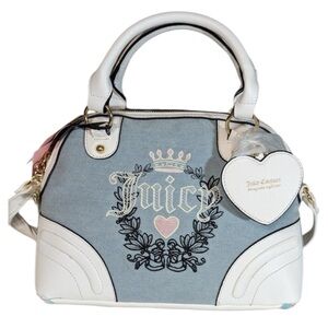 Juicy Couture Denim Heritage Satchel